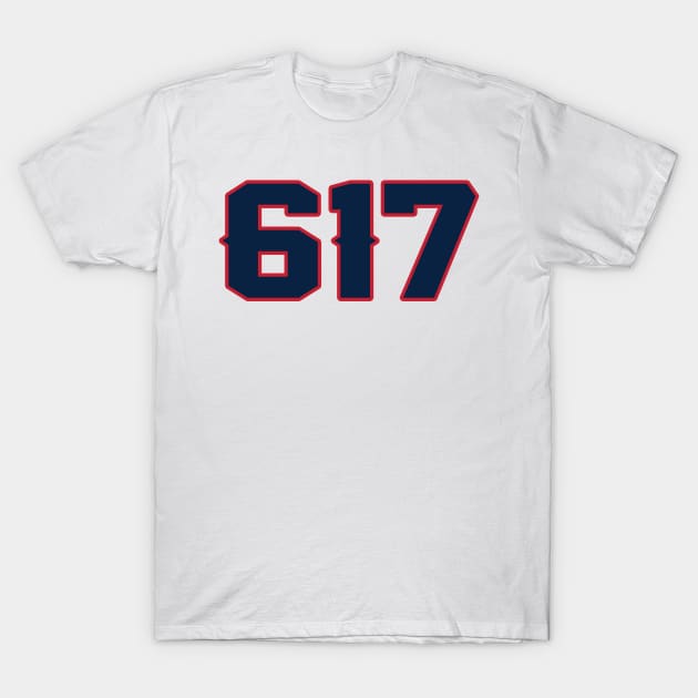 New England LYFE the 617!!! T-Shirt by OffesniveLine